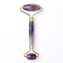 Load image into Gallery viewer, Beauty Lab London Amethyst Crystal Facial Roller