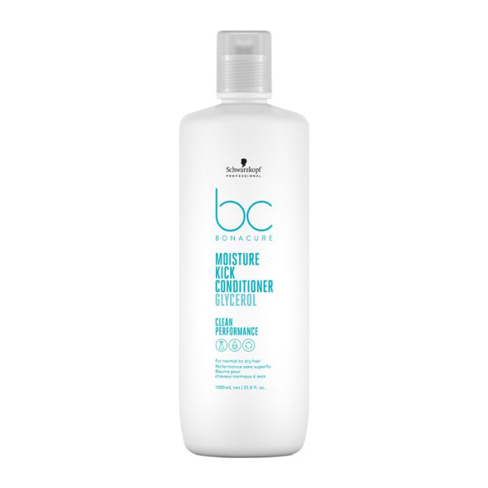 BONACURE Moisture Kick Conditioner - For Normal to Dry Hair 1 Litre