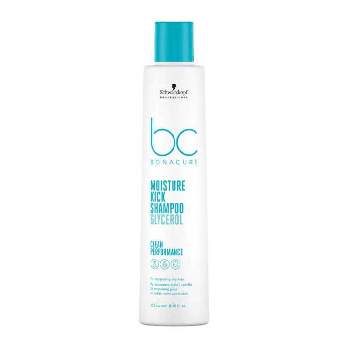BONACURE Moisture Kick Shampoo - For Normal to Dry Hair 250ml