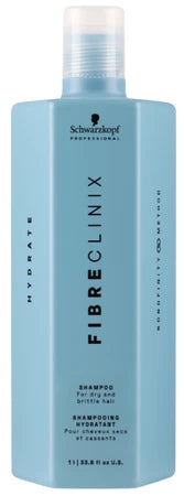 FIBRE CLINIX Hydrate Shampoo - For Dry & Brittle Hair 1 Litre