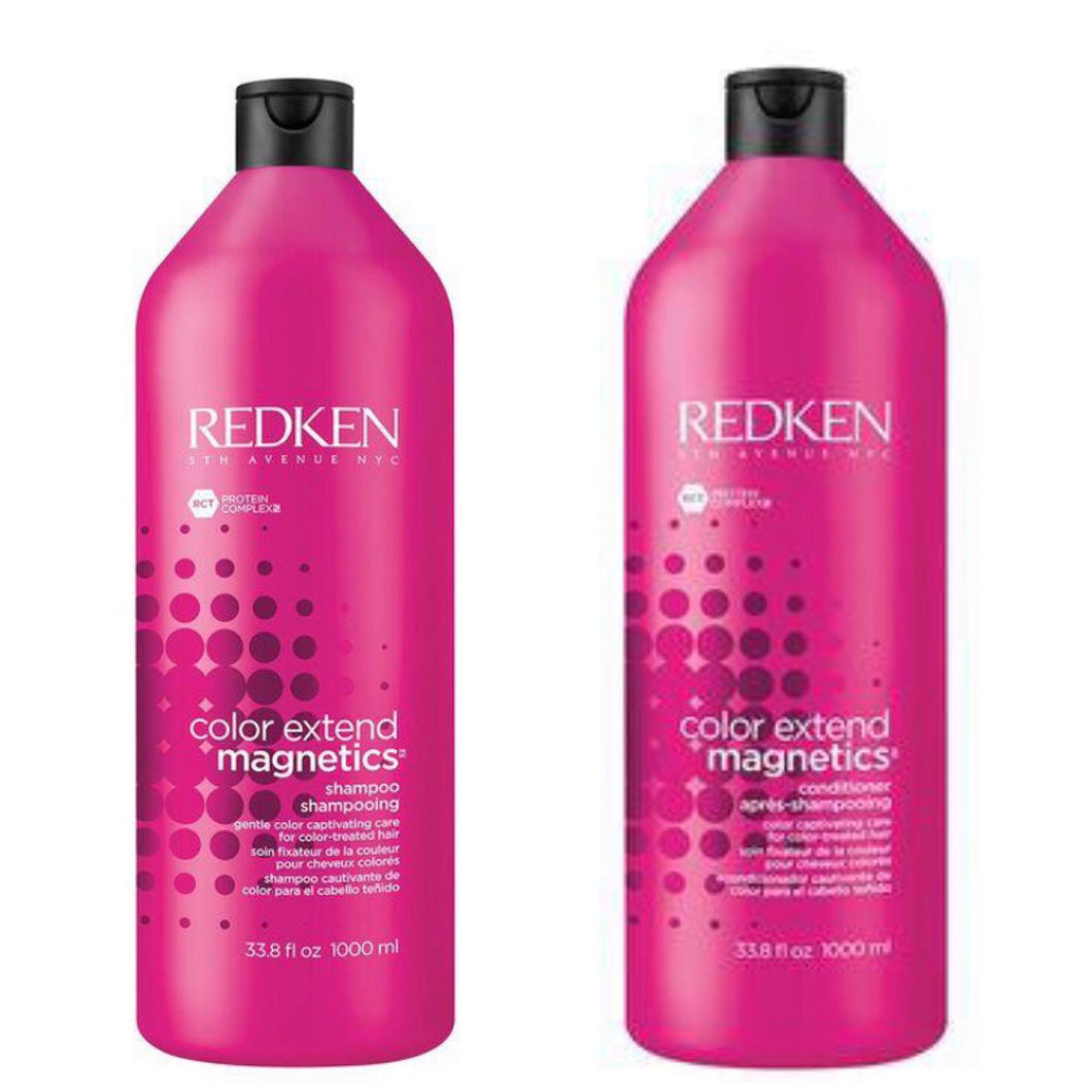 REDKEN Color Extend Magnetics Shampoo & Conditioner (1000ml each)