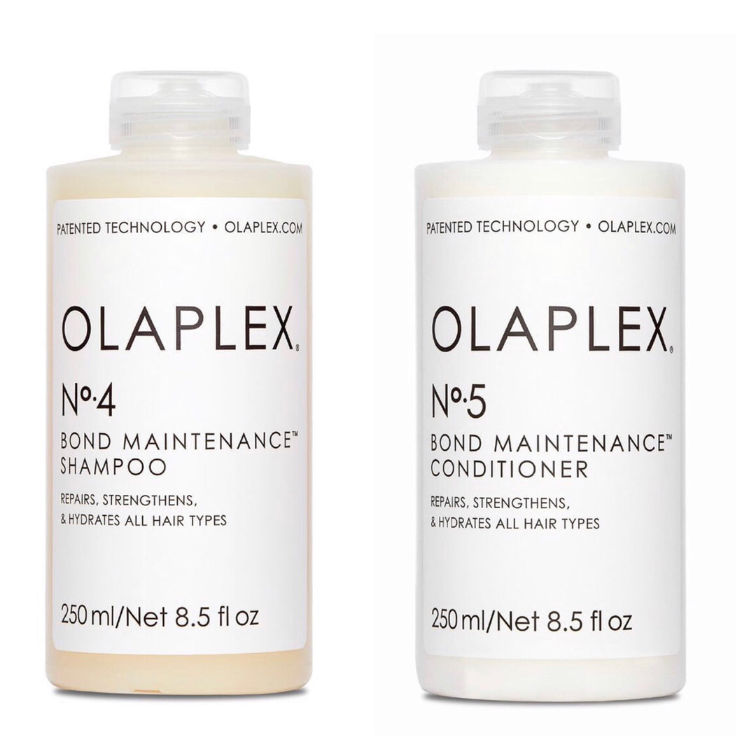 OLAPLEX No 4 Bond Maintenance Shampoo & No 5 Bond Maintenance Conditioner BUNDLE
